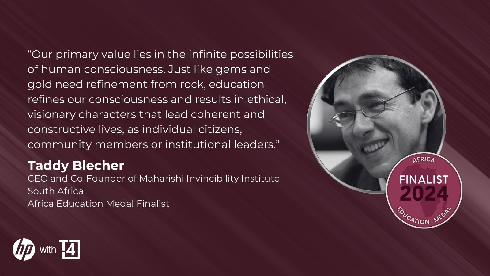 OUR CEO CHOSEN AS ONE OF 10 LEADERS FOR THE AFRICA EDUCATION MEDAL 2024!